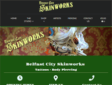 Tablet Screenshot of belfastcityskinworks.com